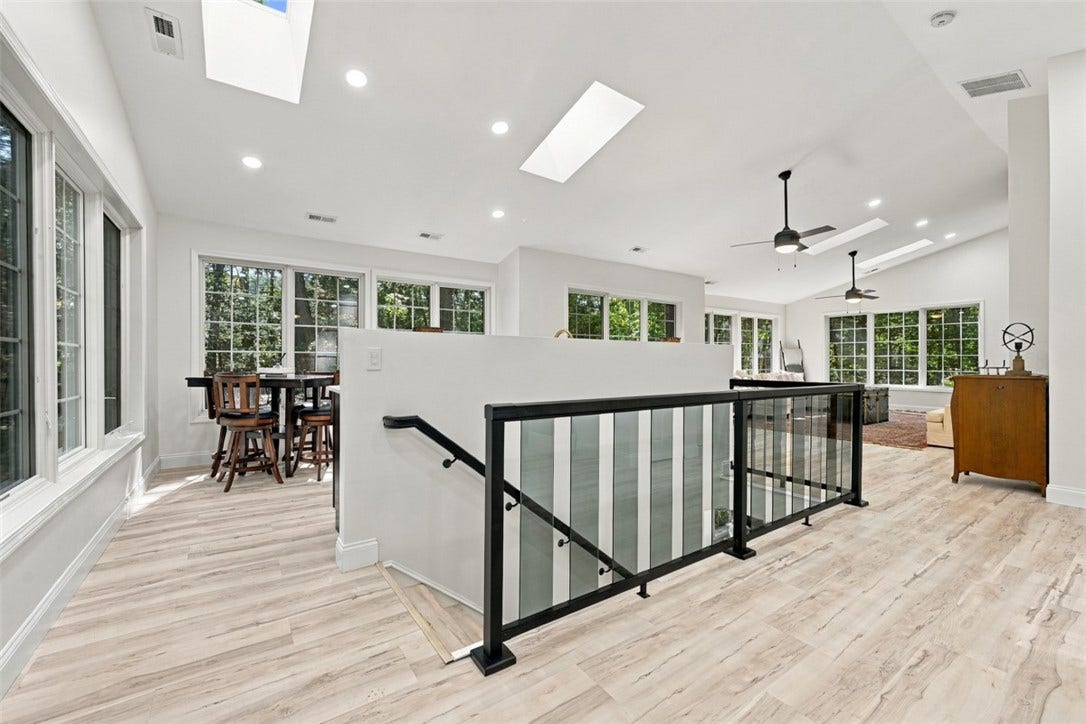 that lead to the 2nd floor addition