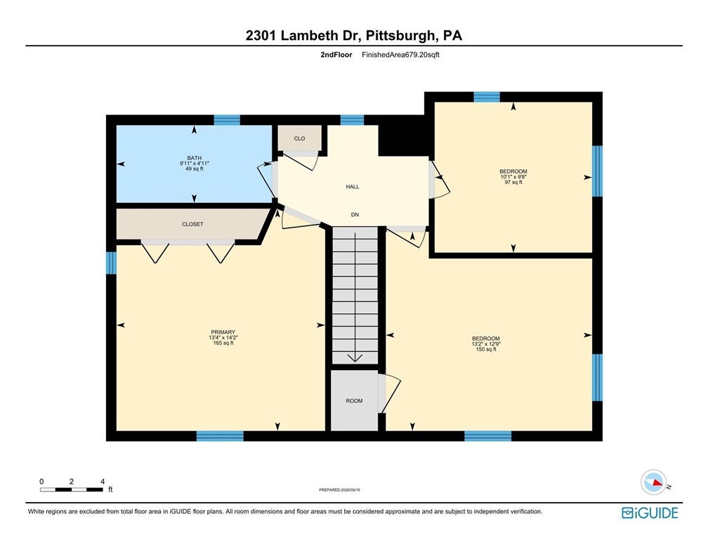 2nd Floor Floorplan
