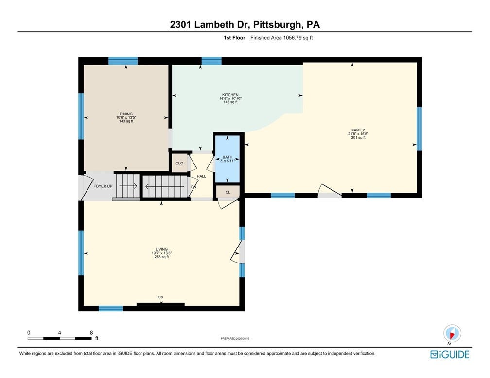 1st Floor Floorplan