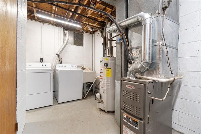 Ground Level Full Laundry Room. Add'l Storage Not Shown