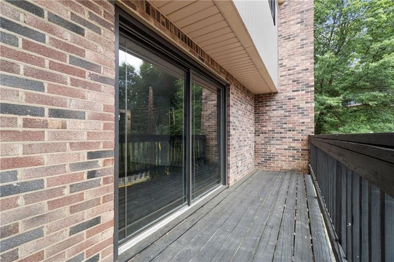 Deck off of Main Level Living Room