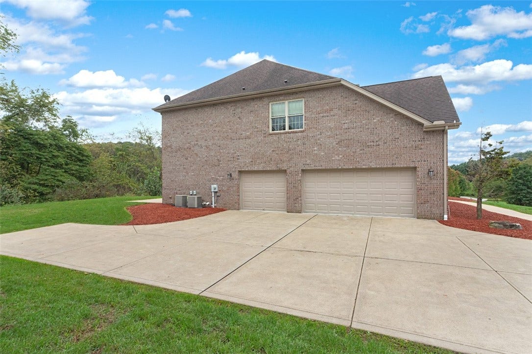 Concrete Driveway 3 Car Garage