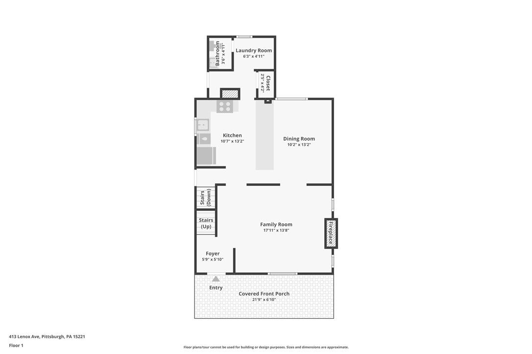 413 Lenox Ave, Pittsburgh, PA 15221 413 Lenox Ave, Pittsburgh, PA 15221