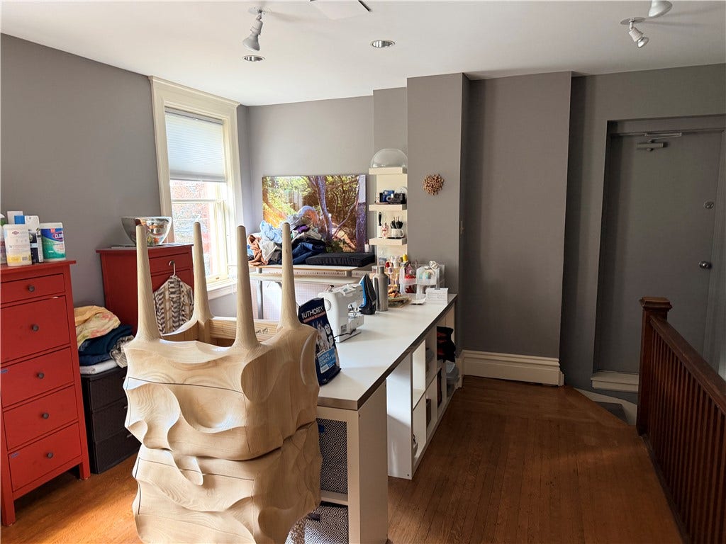 Studio space for creating, crafting or studying