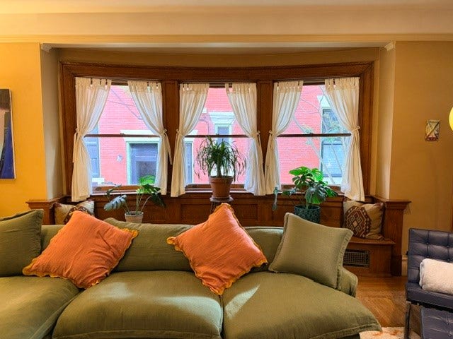 Large bay window provides exceptional light