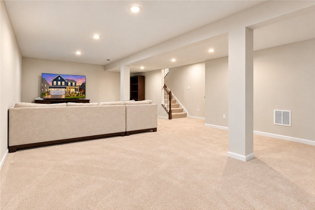 Lower Level Family room 35x16