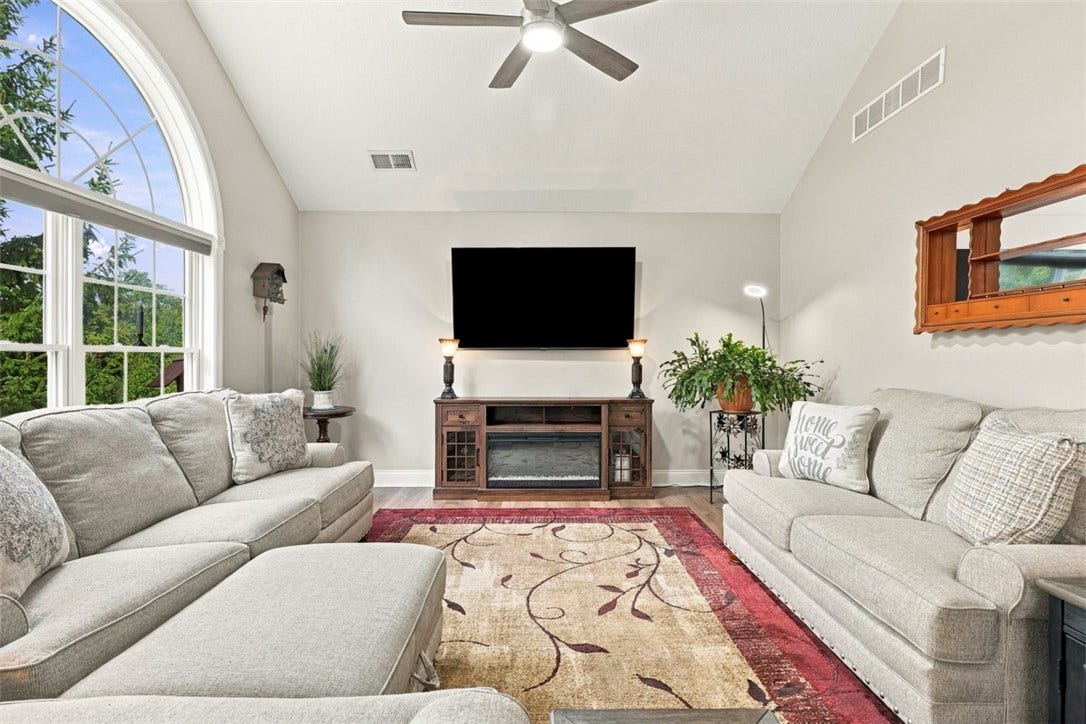 Beautiful flooring and fresh, neutral paint create a versatile space thats move-in ready from day one.