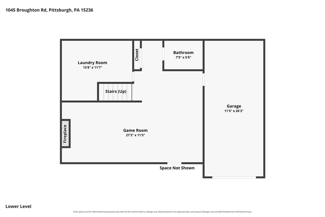 1045 BROUGHTON ROAD, Pittsburgh, PA 15236