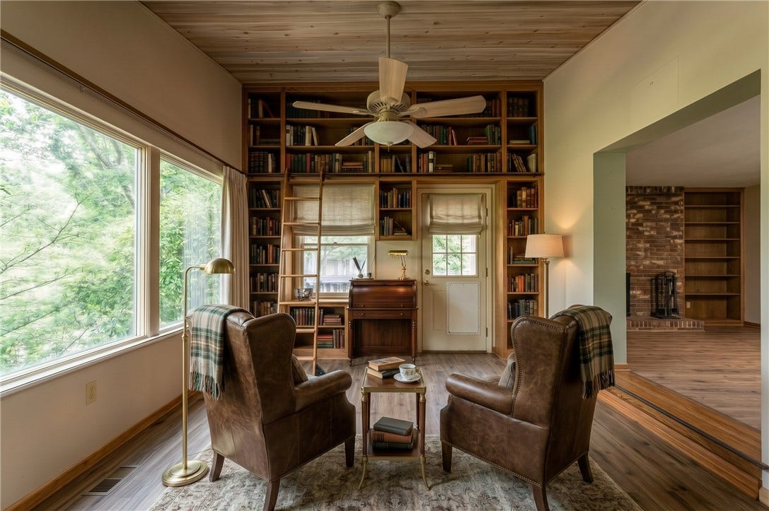 FAMILY ROOM STAGED