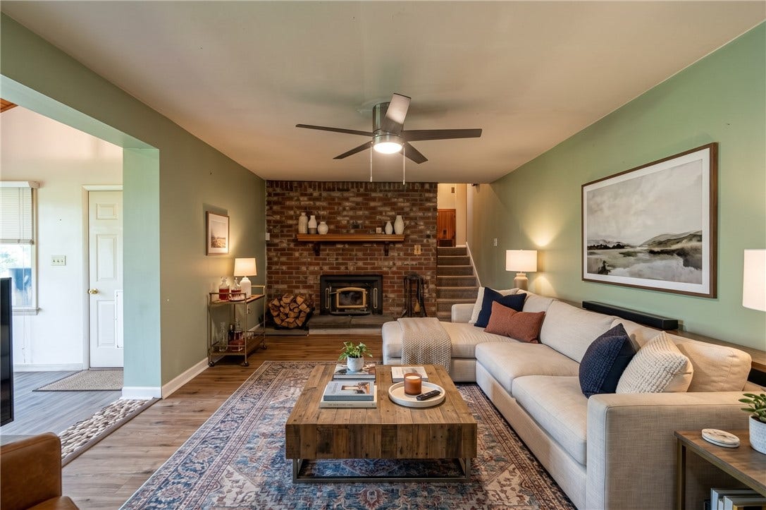 LIVING ROOM STAGED