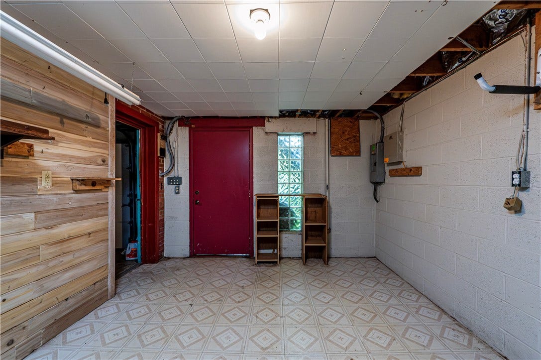 STORAGE AREA OFF OF INTEGRAL GARAGE