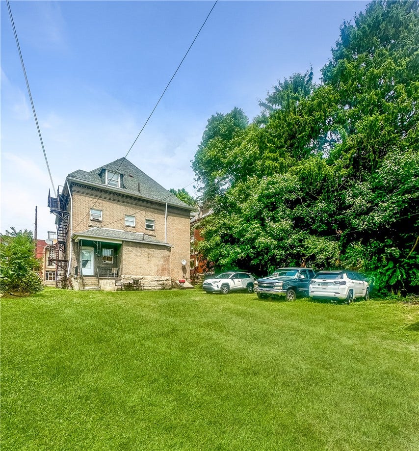 Backyard & parking