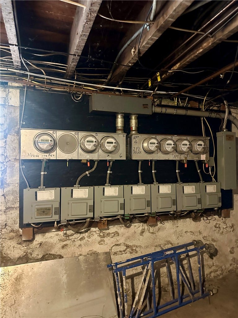7 electrical meters