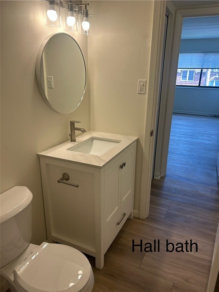 53 Academy Avenue, #503, Pittsburgh, PA 15228 main bath in hall