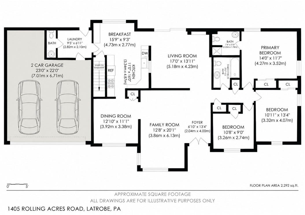 1405 Rolling Acres Road, Latrobe, PA 15650