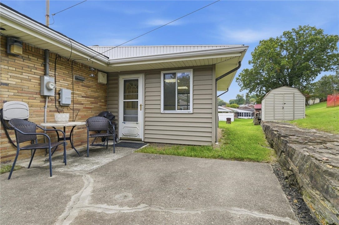 4770 Sherwood Dr, Pittsburgh, PA 15236 Beautiful Patio recently redone with new downspouts