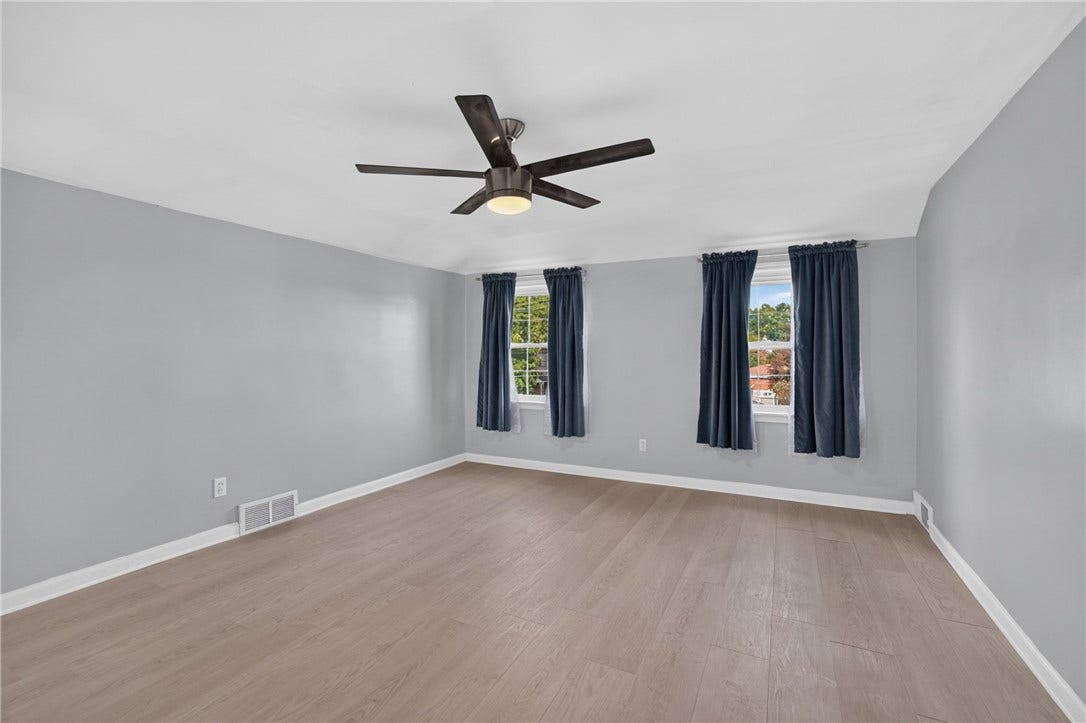 Primary Bedroom (16x11), at the front of the home with great views