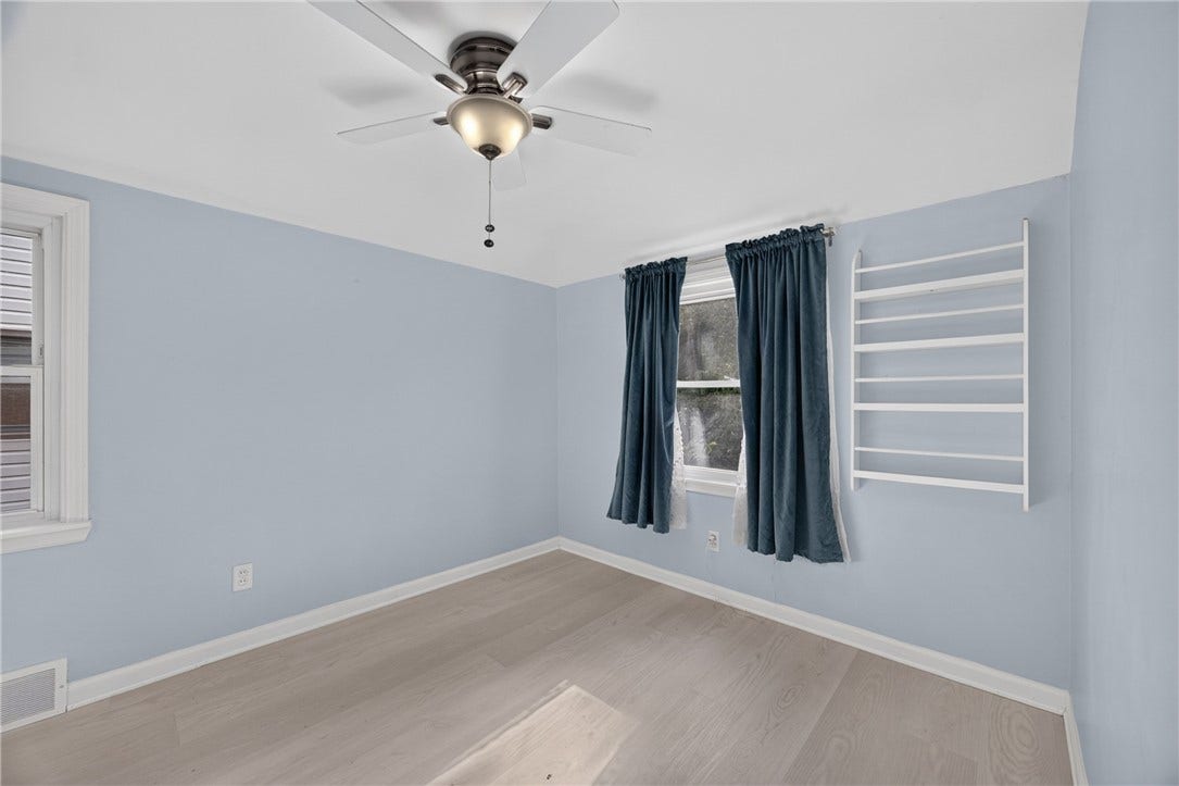 Bedroom-3 (10x9), at the back of the home