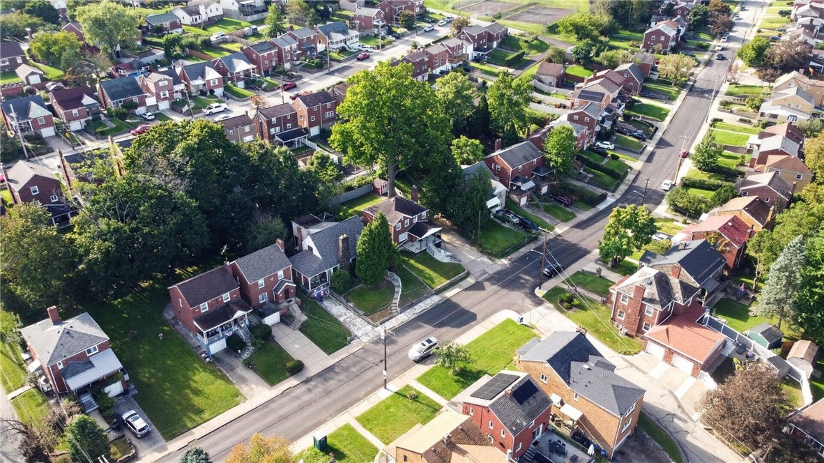 Neighborhood view in Stanton Heights