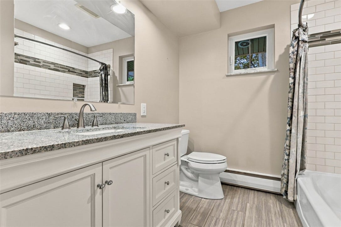 Full bath on main floor