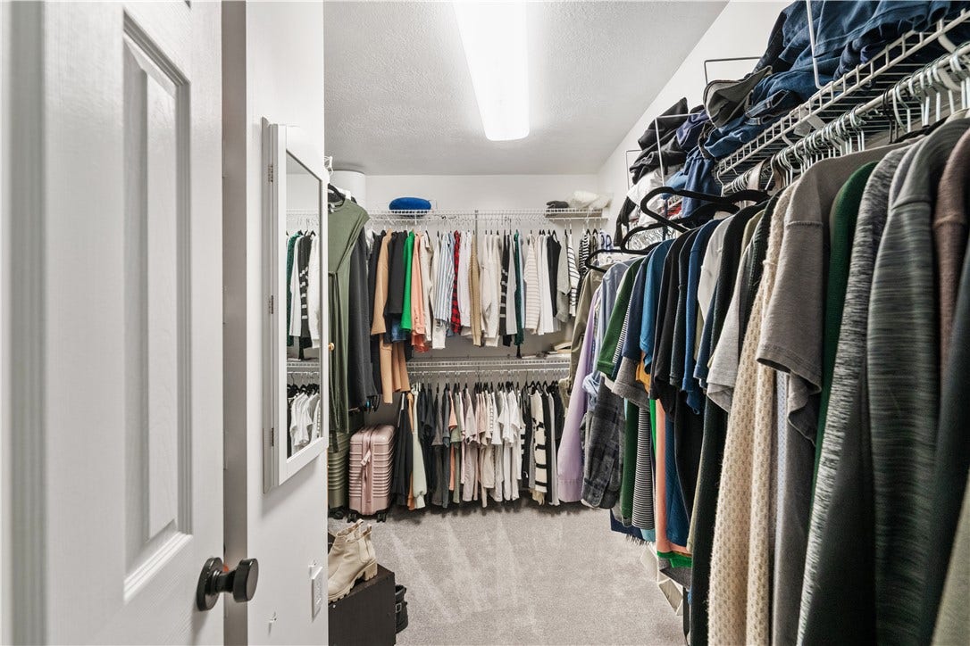That's a great closet...