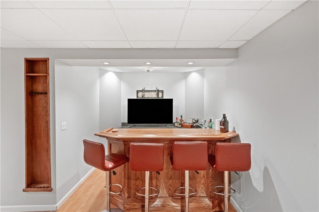 AND there is a wet bar...