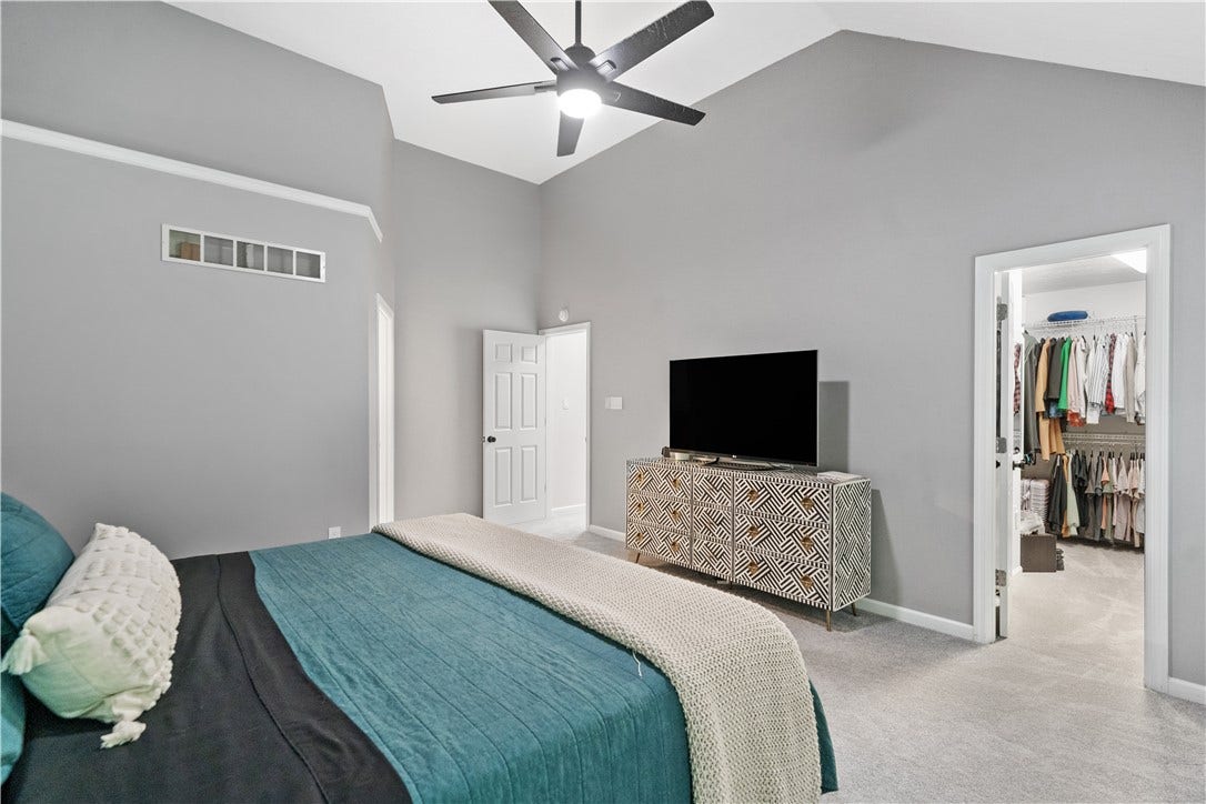 Huge walk-in closet...