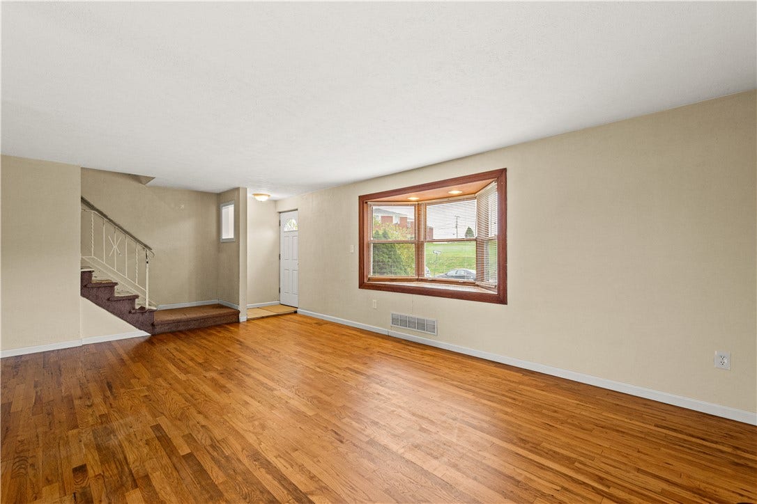 329 Macassar Dr, Pittsburgh, PA 15236 Front entry to Living Room with picture window