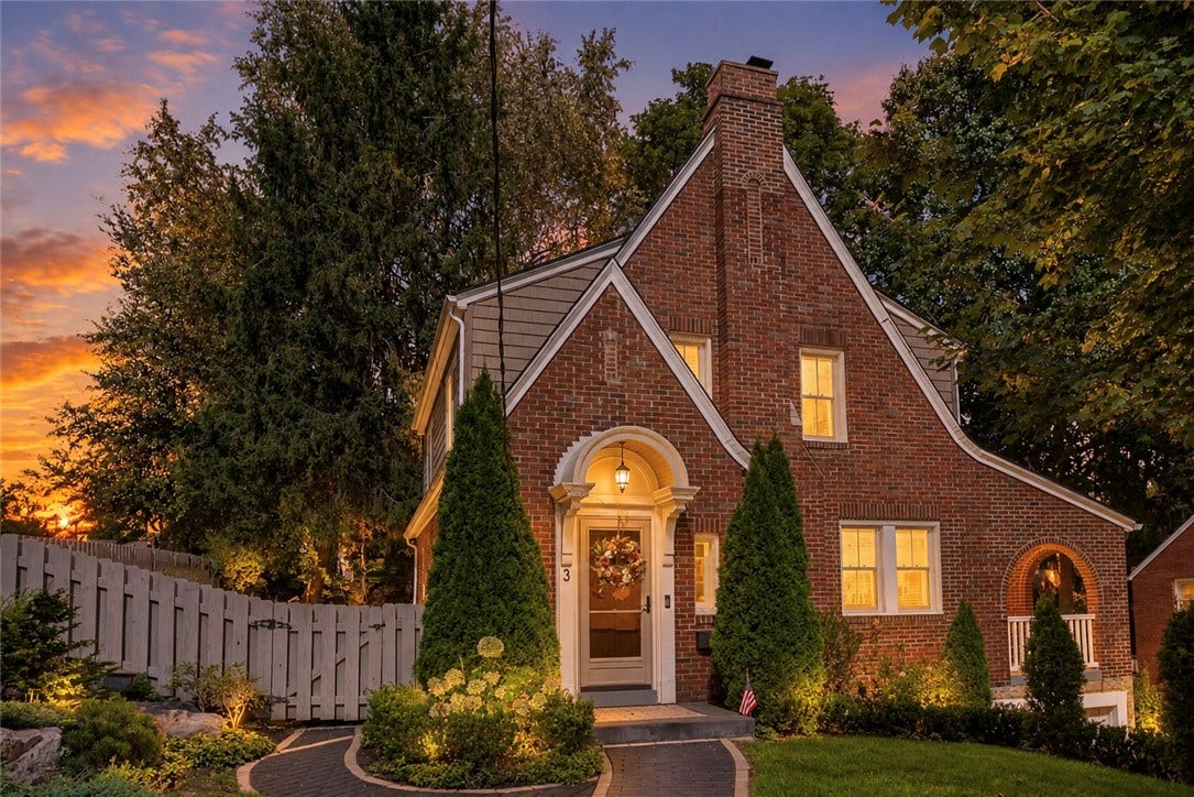 3 Catalpa Pl, Pittsburgh, PA 15228 Twilight Front Shot