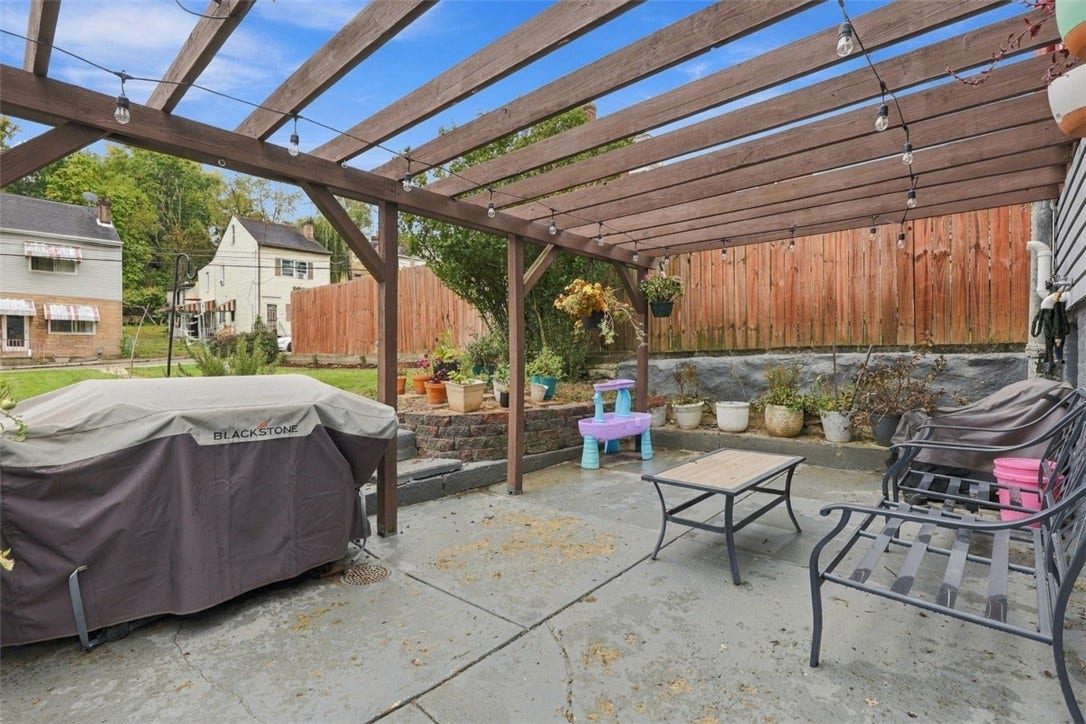 2432 Patterson Street, Pittsburgh, PA 15203 Rear Patio
