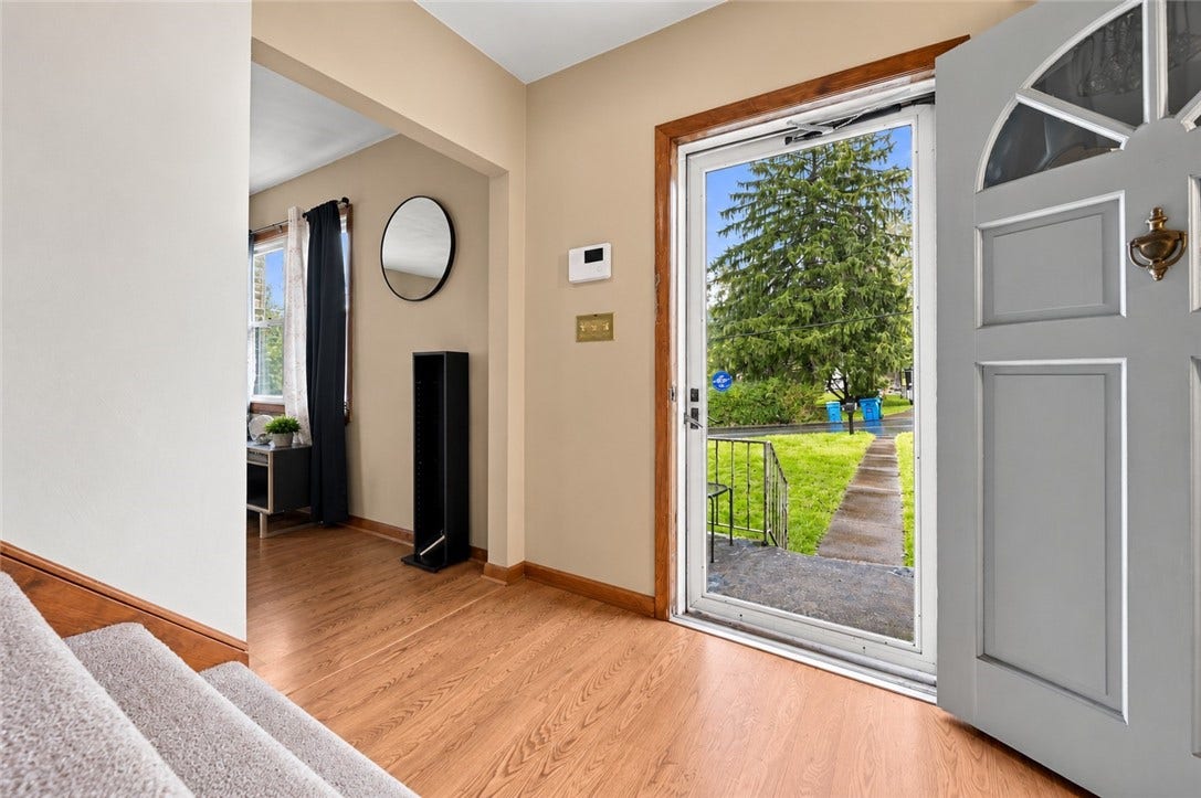 Step inside and feel right at home with a bright, welcoming entry.