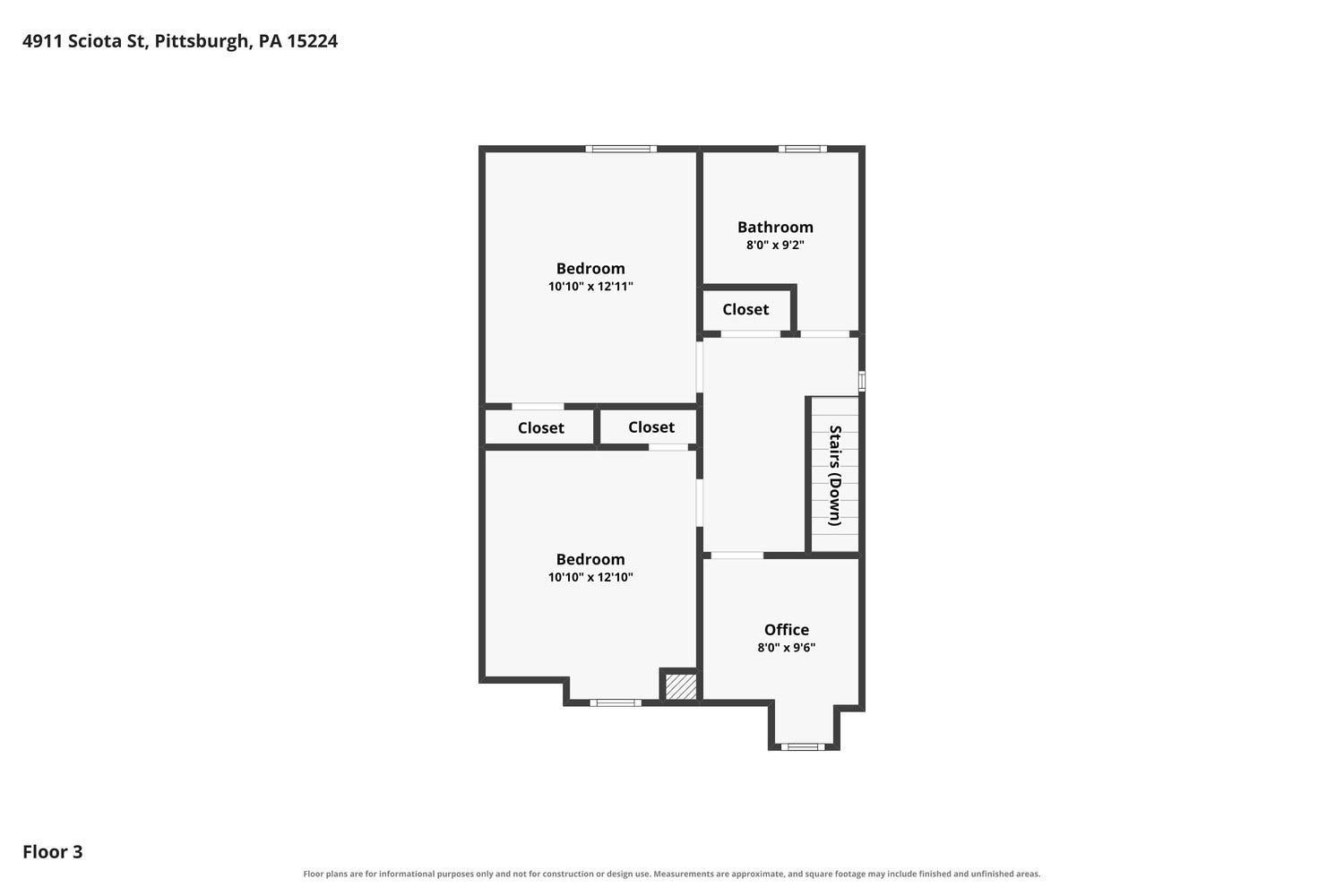 4911 Sciota Street, Pittsburgh, PA 15224 4911 Sciota Street, Pittsburgh, PA 15224