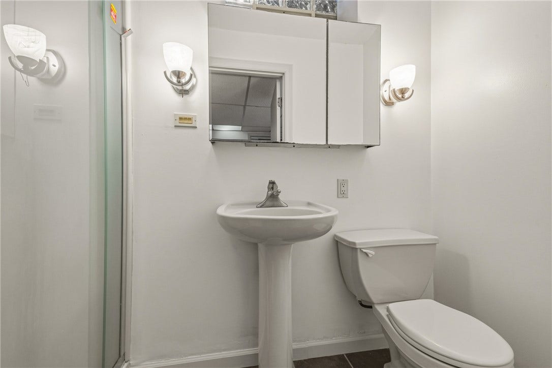 Basement bathroom