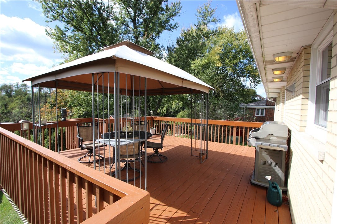 4239 Finleyville Elrama Road, Finleyville, PA 15332 Incredible 18x18 Deck overlooking Backyard