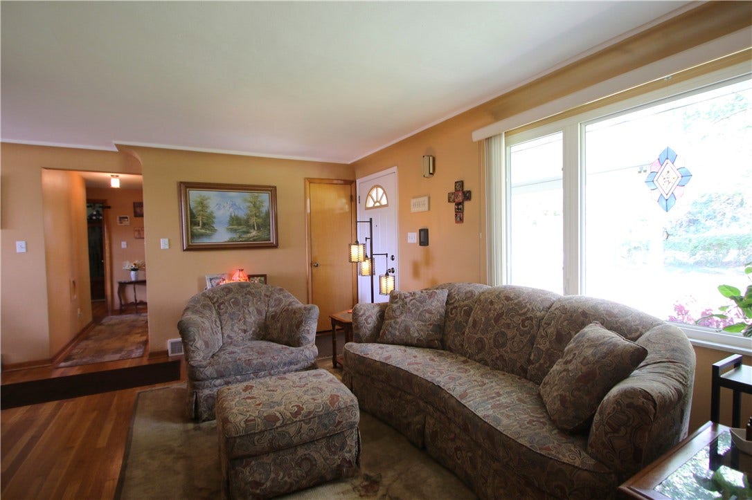 4239 Finleyville Elrama Road, Finleyville, PA 15332 Beautiful 16x7 Covered Front Porch w/ Front Entrance into Living Room