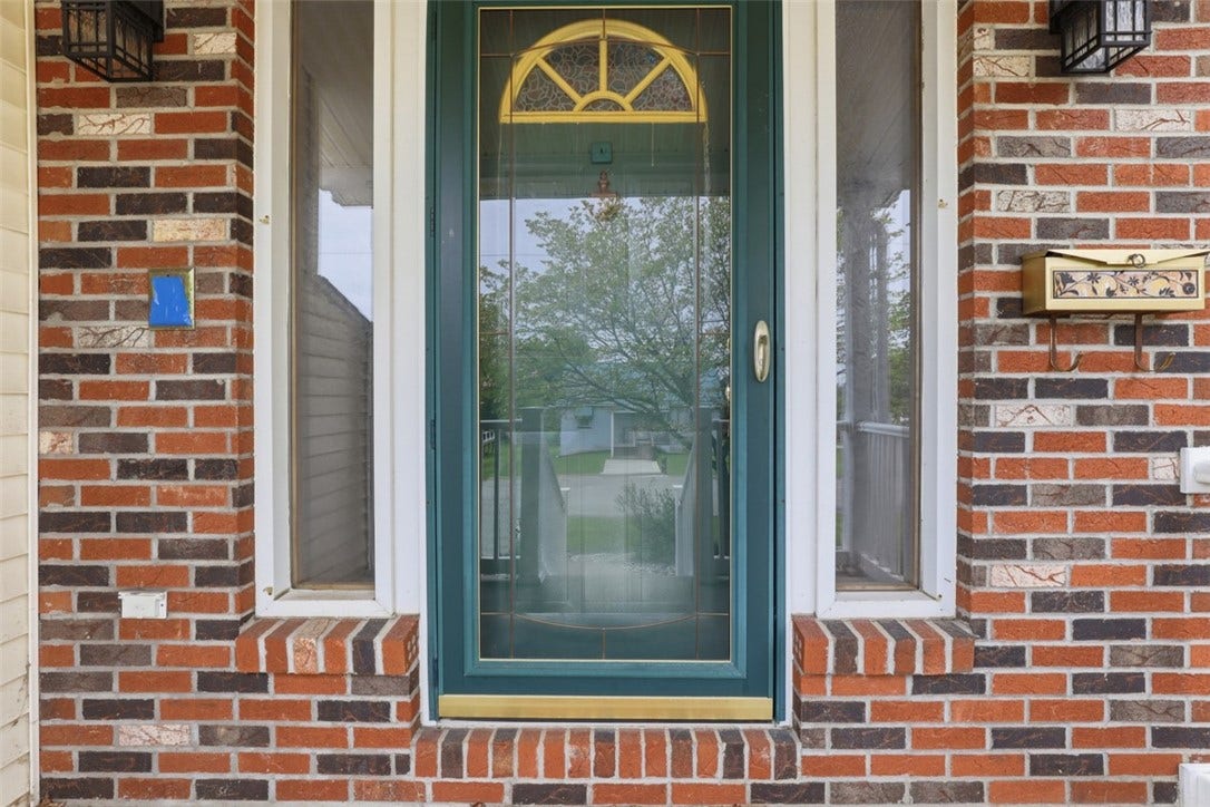 2757 Edith Street, Lower Burrell, PA 15068 front entry door.