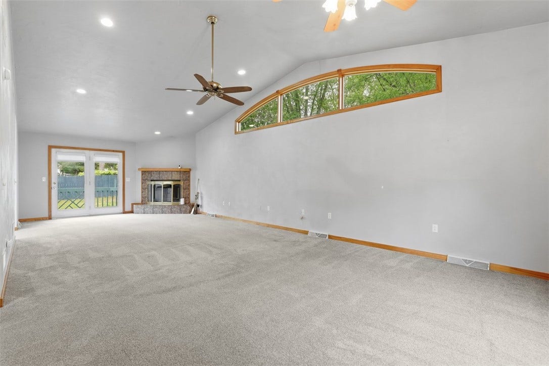 2757 Edith Street, Lower Burrell, PA 15068 View of living room.