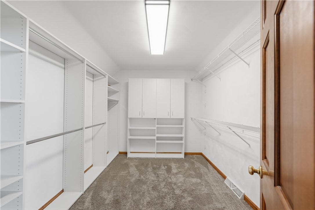 Primary Bedroom Walk In Closet!