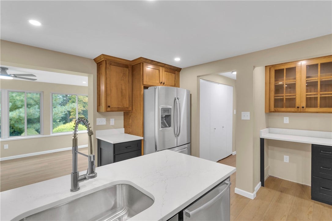 3909 Glencoe Court, Murrysville, PA 15668 With everything you need and ideally located between the sunroom and dining room for easy entertaining.