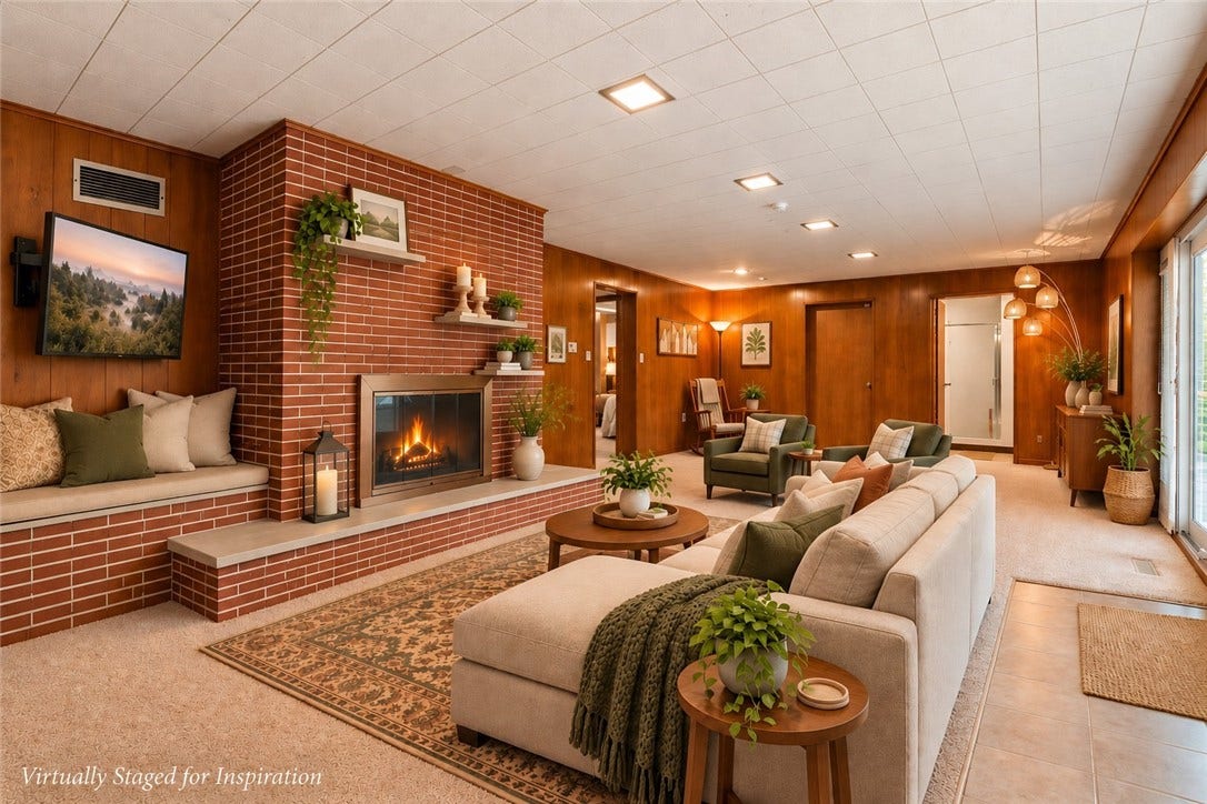 4742 Jewel Dr, Pittsburgh, PA 15236 We virtually staged the game room for inspiration.