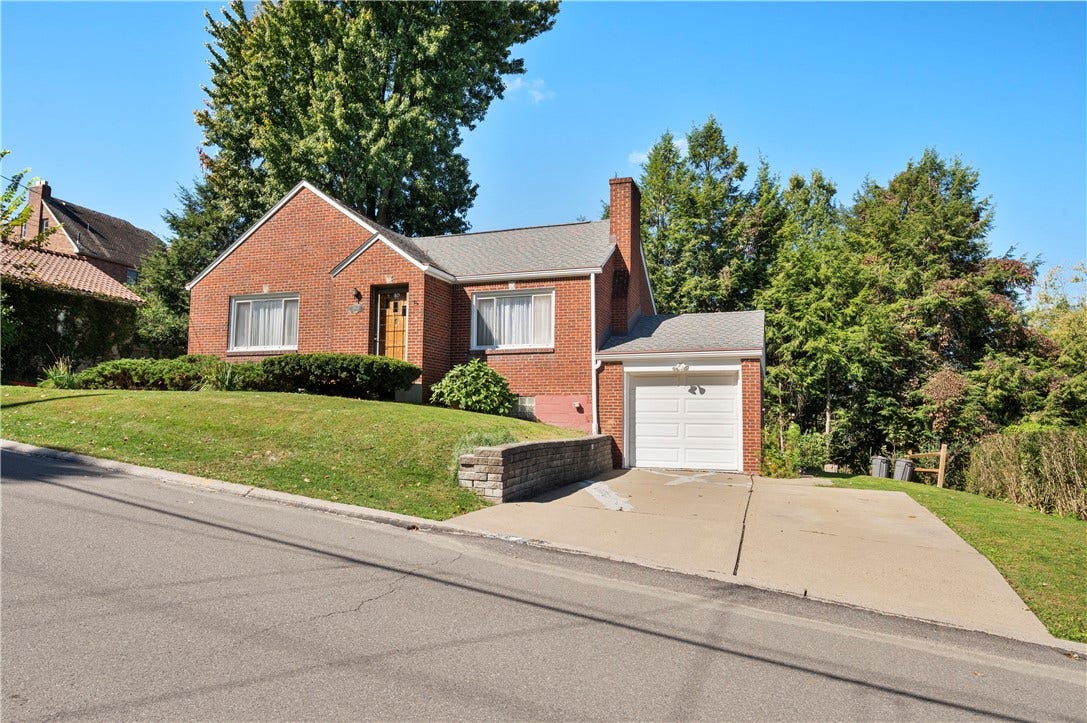 3942 Lawnview Ave, Pittsburgh, PA 15227 Additional parking area added to existing driveway for a 2nd vehicle