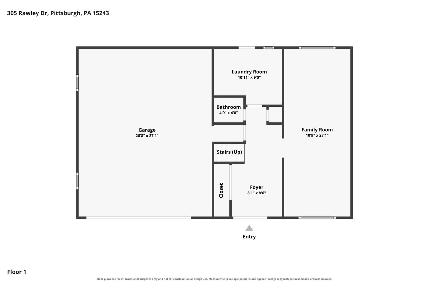 305 Rawley Drive, Pittsburgh, PA 15243 305 Rawley Drive, Pittsburgh, PA 15243