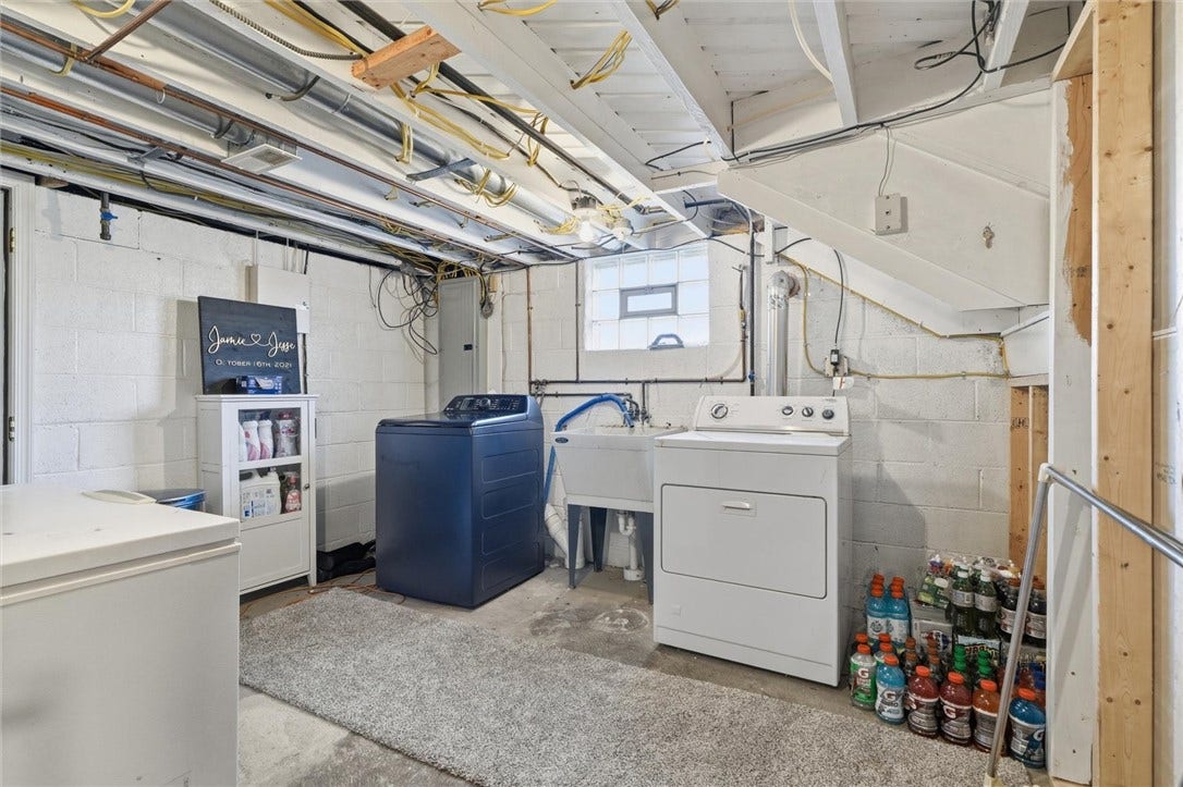 1115 Brown St, Rostraver Twp, PA 15012 Laundry area