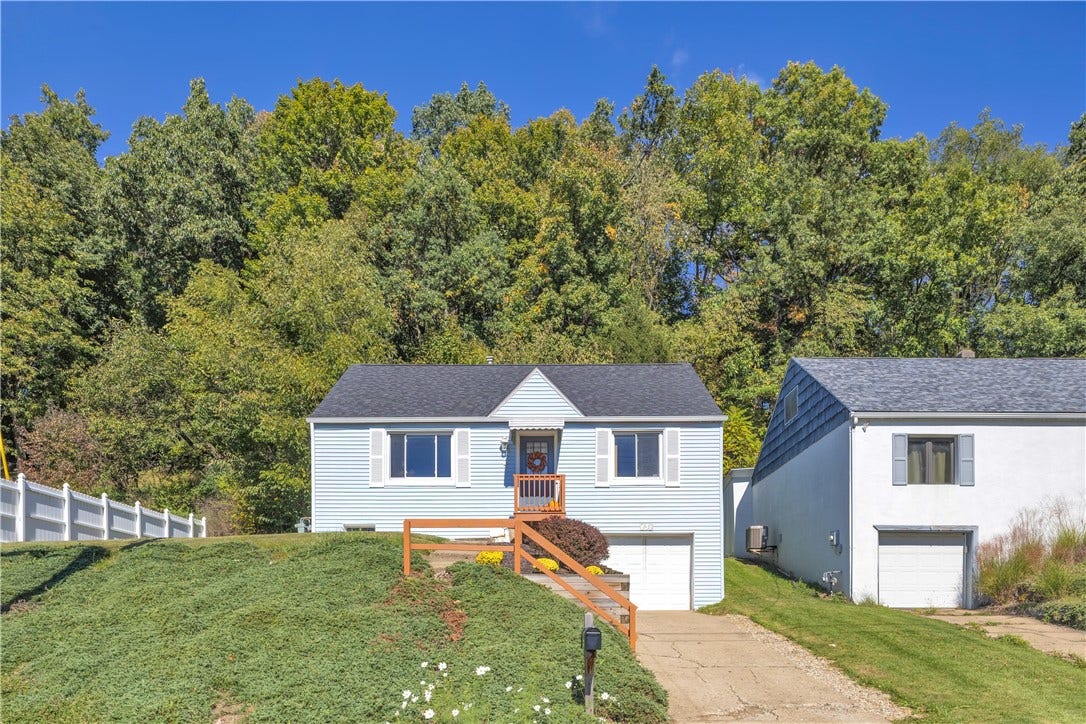 136 N Hazen Ave., Ellwood City, PA 16117 The newer roof and downspouts add peace of mind and long-term value.