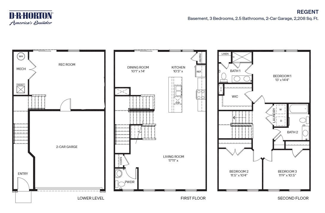 165 River Ridge Drive, Moon Twp, PA 15108 Floor Plan