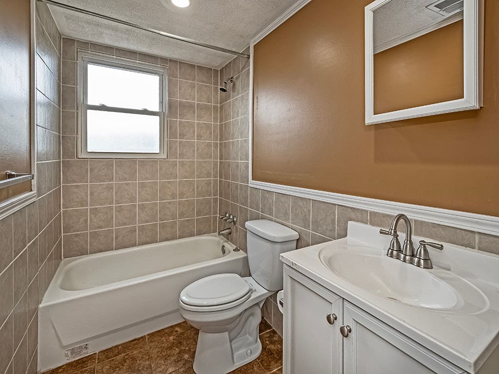 lower-level full bath